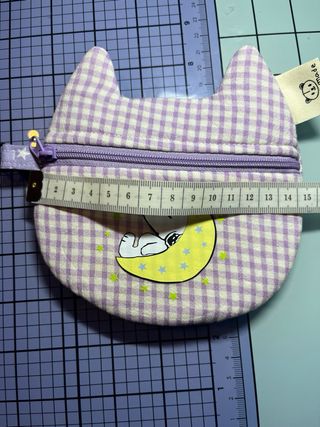 Monedero gato Snoopy luna