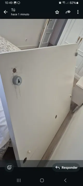 Cabecero Malm Ikea Blanco 140 cm