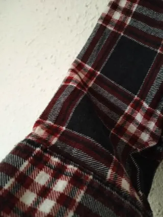 Camisa a cuadros nueva, sin etiqueta