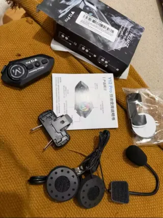 Manos libres para casco de moto