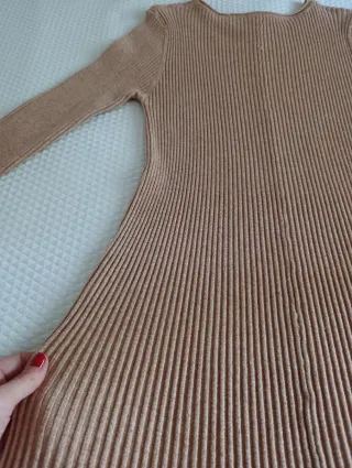 Vestido canalé Talla Única