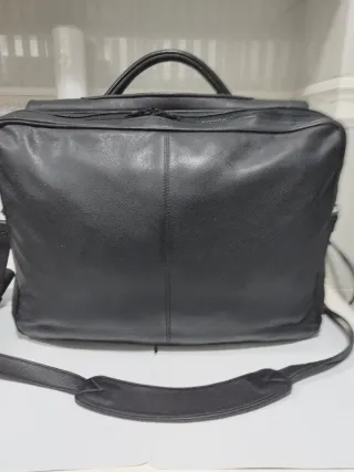 Maletín Cuero Traveller 40x50x17 con llave