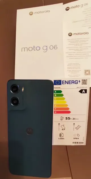 MOTOROLA G 06  256 gb +4 (no es el de 64gb)EN CAJA