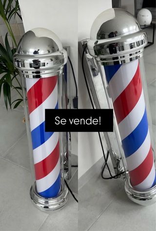 Poste de barbero 1metro