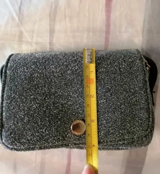 Borsetta Carpisa glitter argento - Capodanno