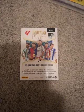 Carta Panini Mega Power 2025/26