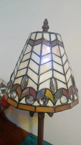 Lámparas estilo Tiffany