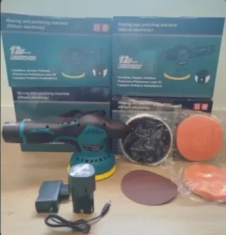 Lucidatrice auto a doppia batteria 48V