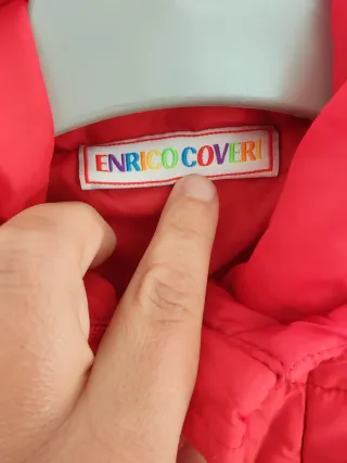 Piumino leggero Enrico Coveri bambino Taglia 6anni