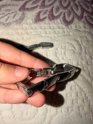 3 Pulseras Acero Hombre