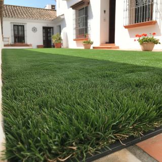 Césped artificial reciclado