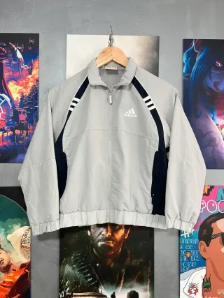 Chaqueta Adidas Vintage Gris Talla 140
