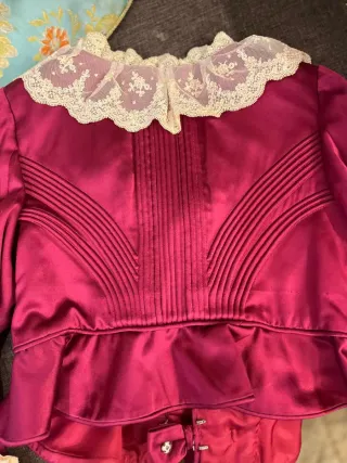 Traje de Fallera completo + corpiño   12/13 años