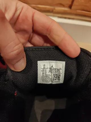 Zapatillas Air Jordan Baloncesto Rojo Negro