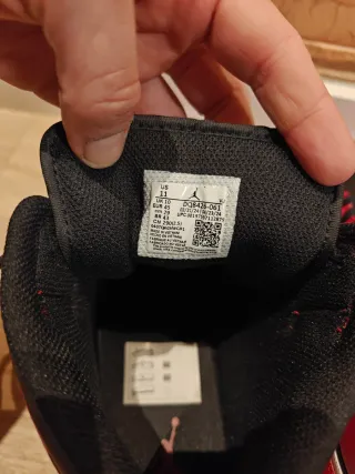 Zapatillas Air Jordan Baloncesto Rojo Negro