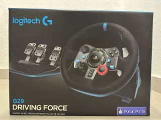 Logitech G29, Volante, pedales y cambio de marchas