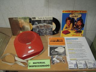 Comediscos Tocadiscos Minitoc Bianchi Vintage 1975