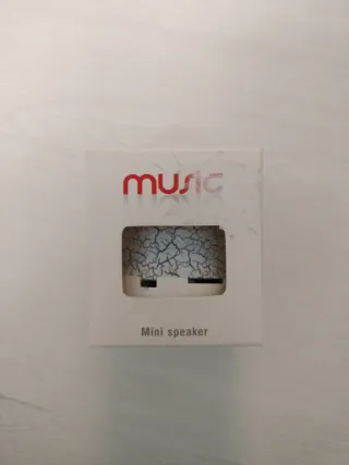 Altavoz Bluetooth Mini Blanco