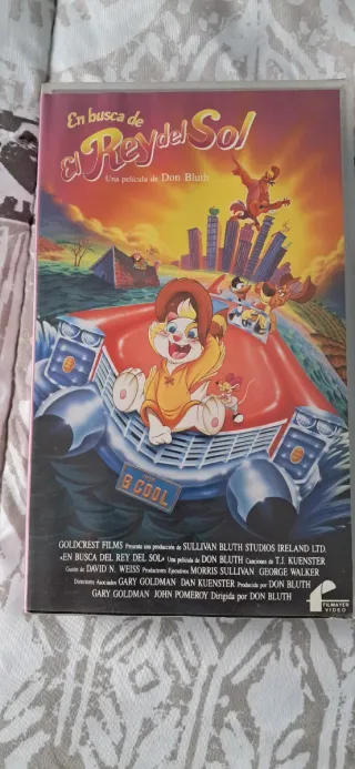 Película VHS En busca del Rey del Sol