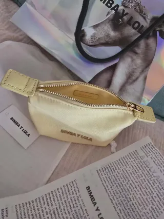 Monedero trapecio amarillo BIMBA Y LOLA
