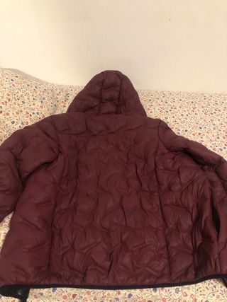 Anorak Abrigo Plumífero Ellesse granate hombre