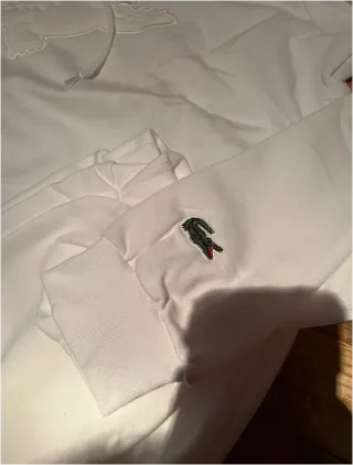 Conjunto Chándal Lacoste Blanco Talla S