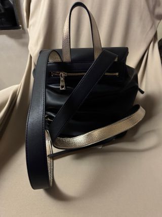 Zaino Moschino Cuori Nero Oro