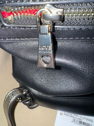 Zaino Moschino Cuori Nero Oro