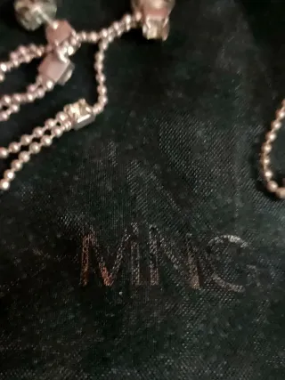 Conjunto collar y pendientes fiesta