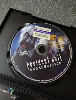 DVD Resident Evil Degeneration