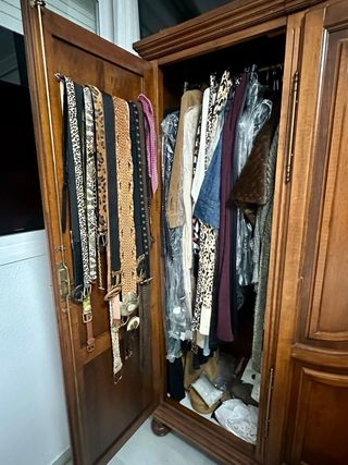 Muebles dormitorio de madera de roble