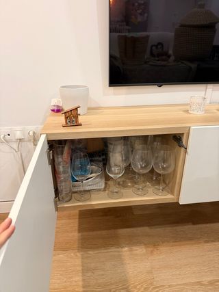 Mueble TV BESTA IKEA 180x42x38cm