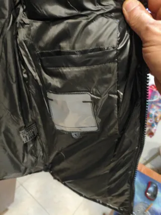 Chaqueta Plumífero Chico Talla S, chica M