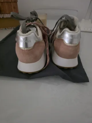 Zapatillas Hogan Talla 37 Gris/Blanco