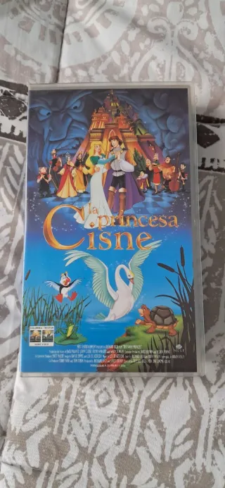 Película VHS La Princesa Cisne (Español)