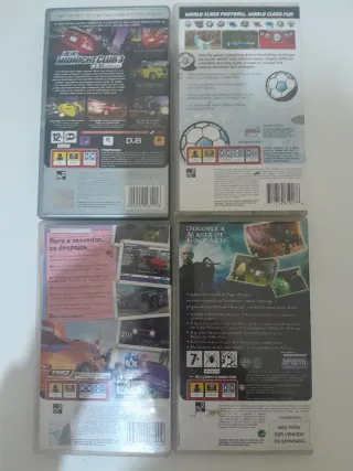 Jogos PSP: Midnight Club 3, World Tour Soccer 2