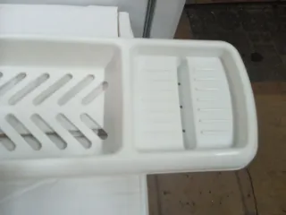 Bandeja para bañera blanca