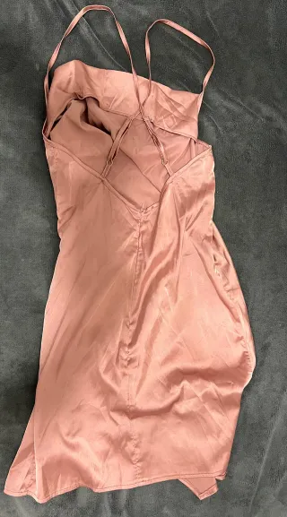 vestido rosa de shein