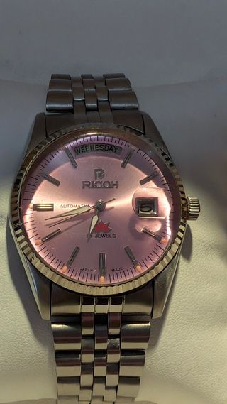 Orologio Ricoh President Automatico Rosa