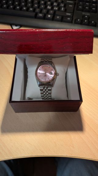 Orologio Ricoh President Automatico Rosa