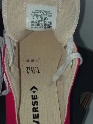 Converse mujer All Star número 40