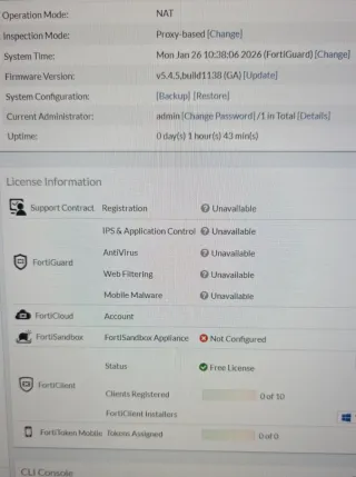 Fortinet FortiGate 30E Firewall