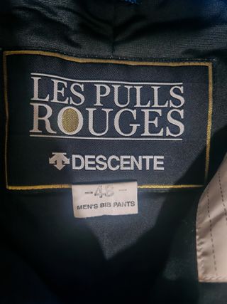 DESCENTE ESF SKI BIB PANTALONES