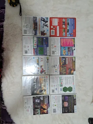 Lote 10 Juegos Wii - Mario Kart, Super Mario, COD