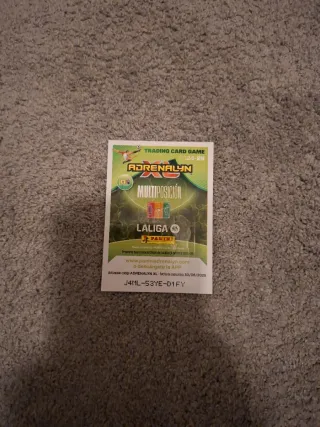 Carta Panini Champions League Real Madrid 2023-202