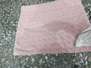 Mantita reversible bebe y capa baño Nenuco