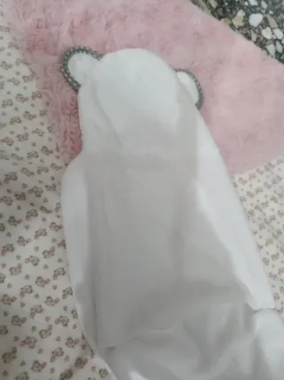 Mantita reversible bebe y capa baño Nenuco