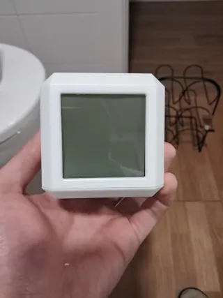 Reloj despertador digital LED con luz