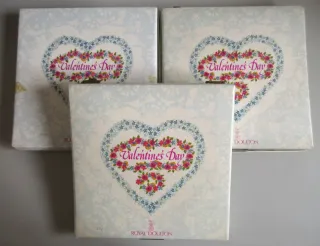 3 Piatti Royal Doulton San Valentino 1977-79