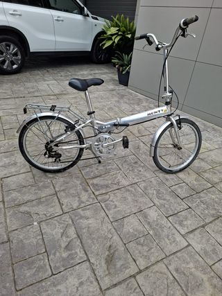 Bicicleta Plegable Monty F19 Plata LOGIK